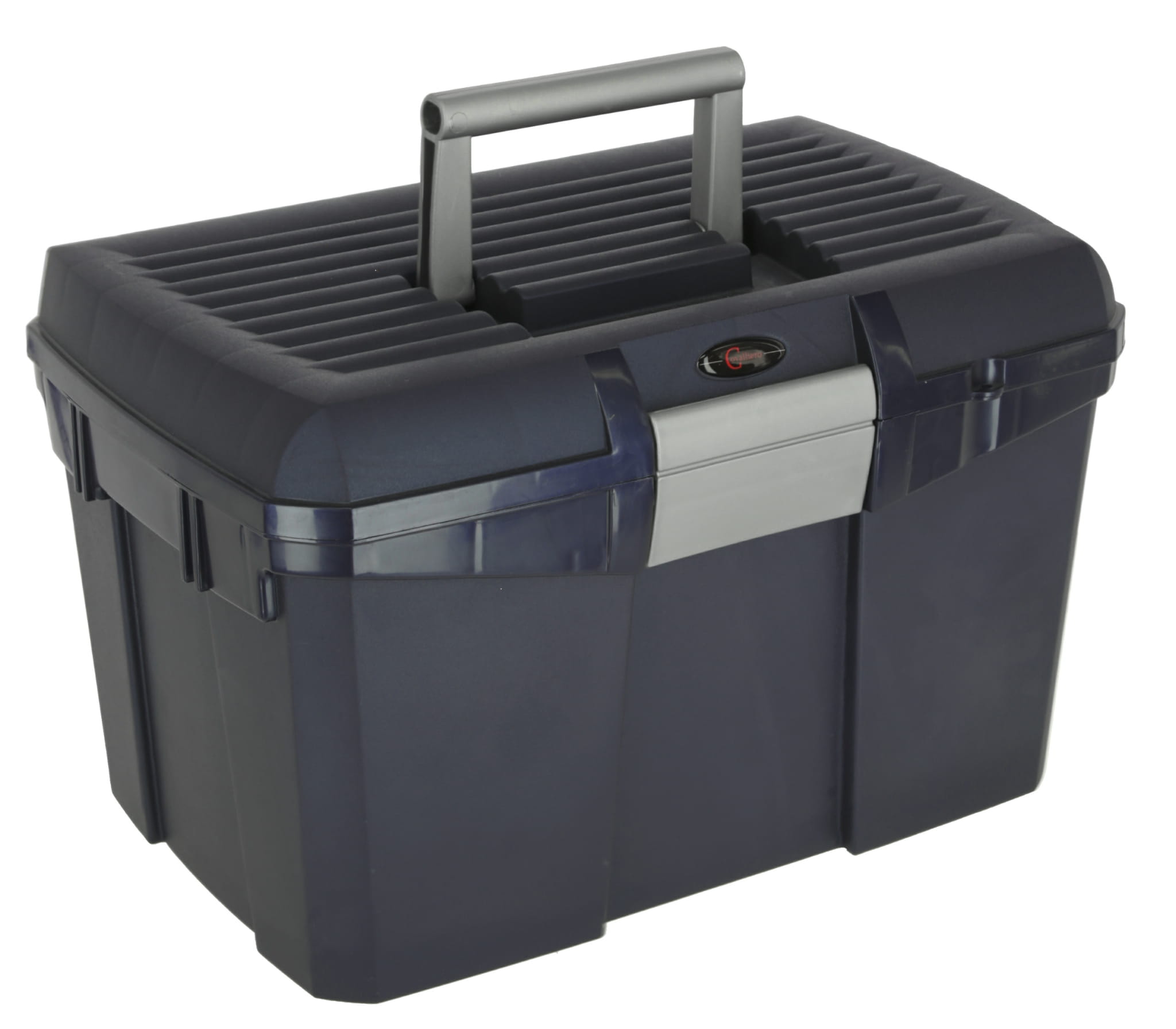 Skrzynka na akcesoria Siena granatowy/ szary Covalliero - Cavalo